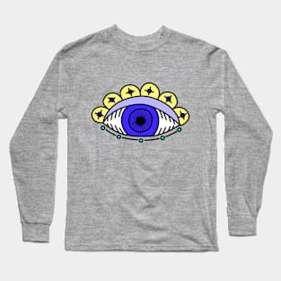 Hand-drawn Eye Collection Long Sleeve T-Shirt